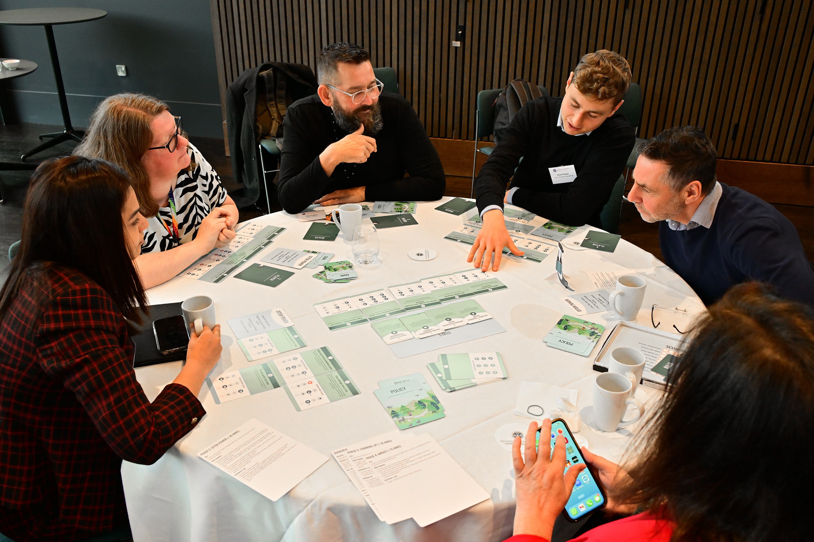 Participatory workshop or game session